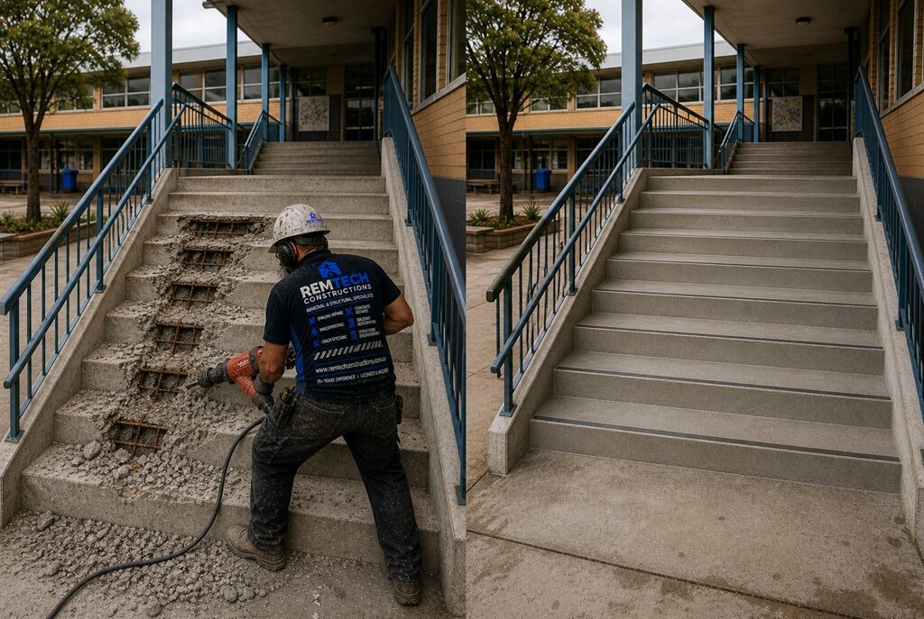 Concrete Cancer Repair Service In Sydney - Remtech Constructions - 15