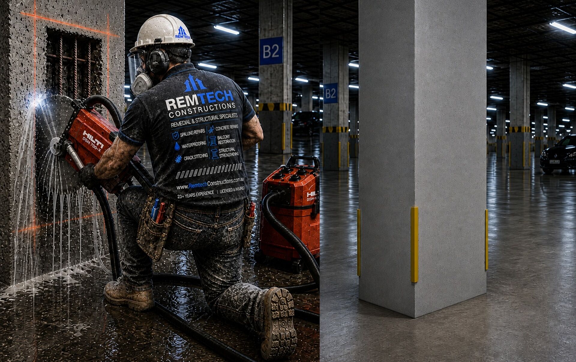 Concrete Cancer Repairs Sydney - Remtech Constructions - 10
