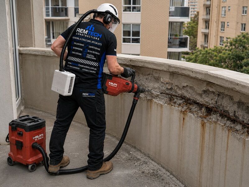 Home 5 Concrete Cancer Repair Service In Sydney - Service Box - Remtech Constructions