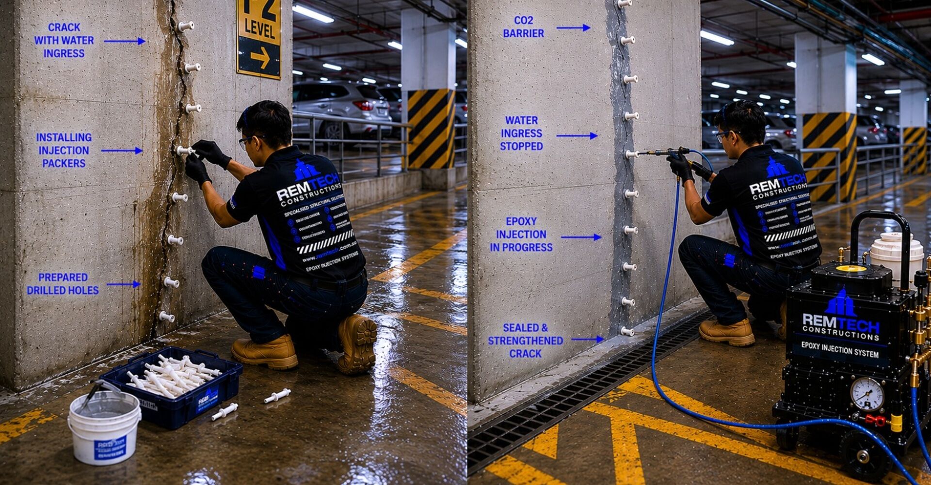 Concrete Crack Repairs Sydney 1 Concrete Crack Repair Service In Sydney - Remtech Constructions