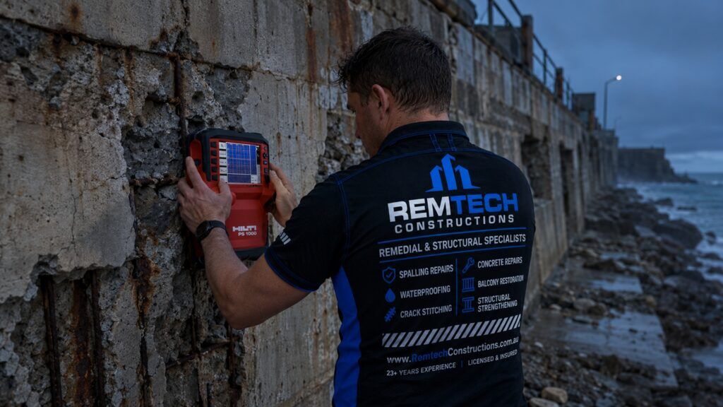 Concrete Cancer Inspection 3 Concrete Cancer Repairs Sydney - Remtech Constructions - 2